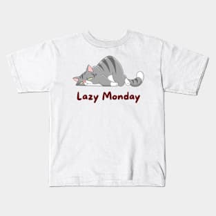 Lazy Monday Kids T-Shirt